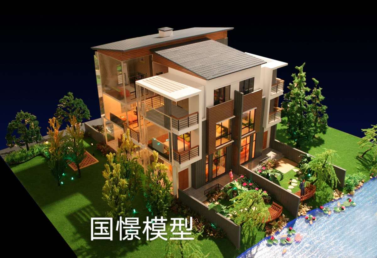 景泰县建筑模型